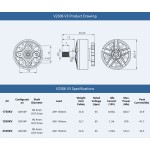 T-MOTOR V2306 V3.0  New Arrival FPV Racing Drone Bldc Motor Multirotor Quadcopter Drone Motor for UAV
